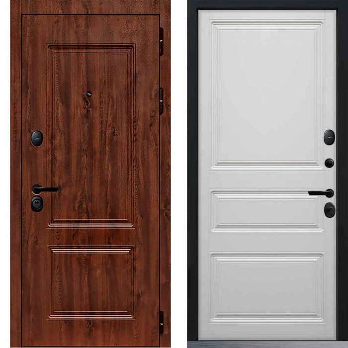 Входная дверь Command Doors Chalet 02 Белый матовый