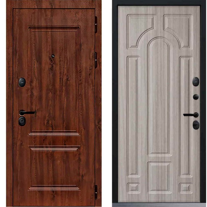 Входная дверь Command Doors Chalet 02 Cандал белый