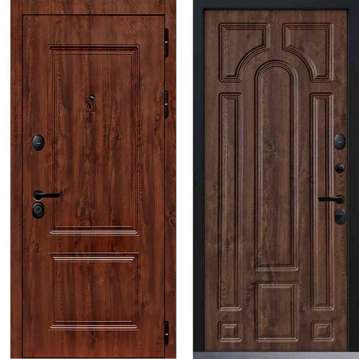 Входная дверь Command Doors Chalet 02 Темный дуб