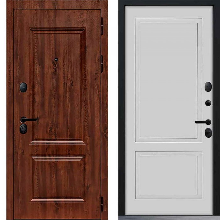 Входная дверь Command Doors Chalet 05 Белый матовый