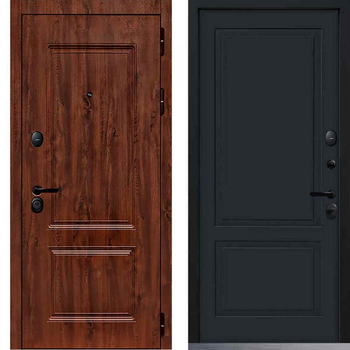 Входная дверь Command Doors Chalet 05 Графит серый