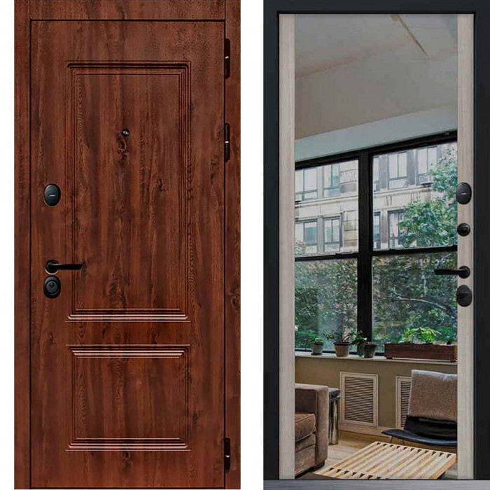 Входная дверь Command Doors Chalet 3Z Белая лиственница