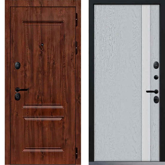 Входная дверь Command Doors Chalet 6S Альберо браш