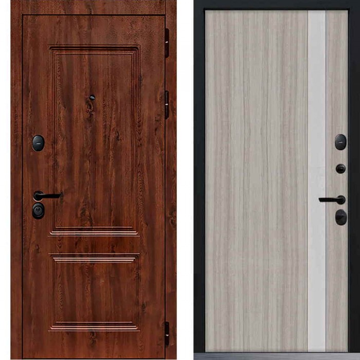 Входная дверь Command Doors Chalet 6S Белая лиственница