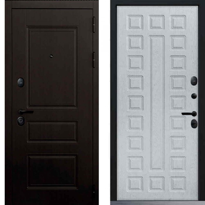 Входная дверь Command Doors Classica 01 Альберо браш грей