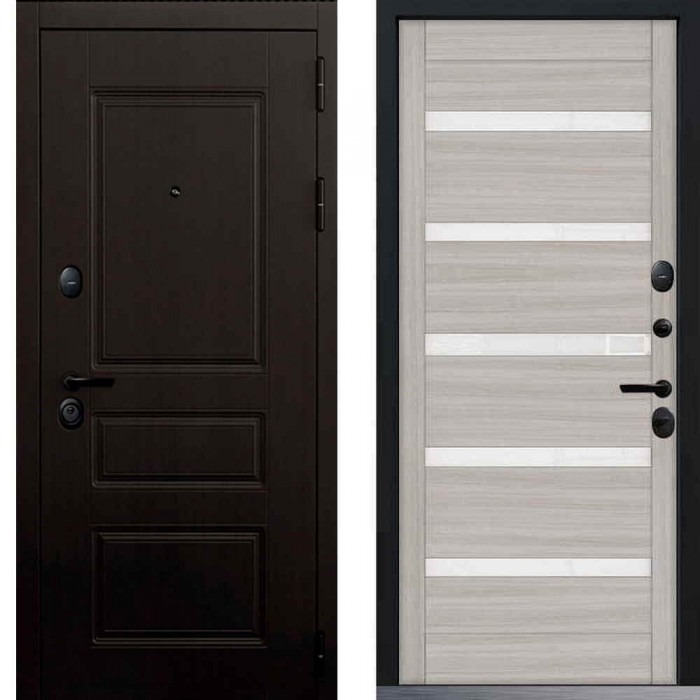 Входная дверь Command Doors Classica 18sp Белая лиственница