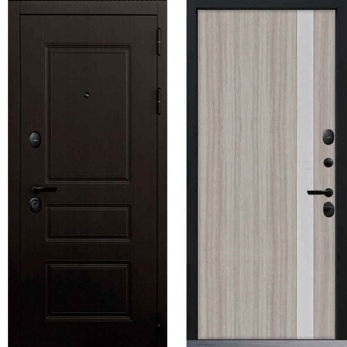 Входная дверь Command Doors Classica 6S Белая лиственница