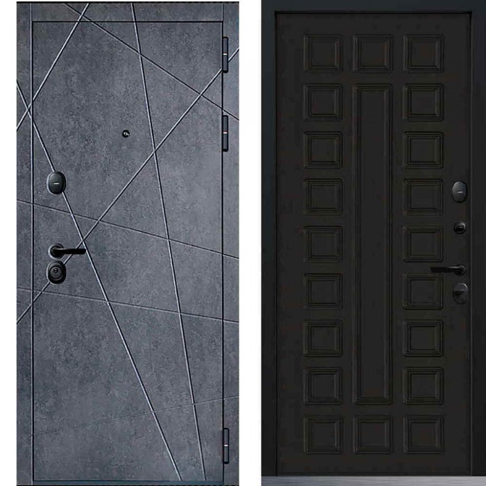 Входная дверь Command Doors Geometria 01 Венге