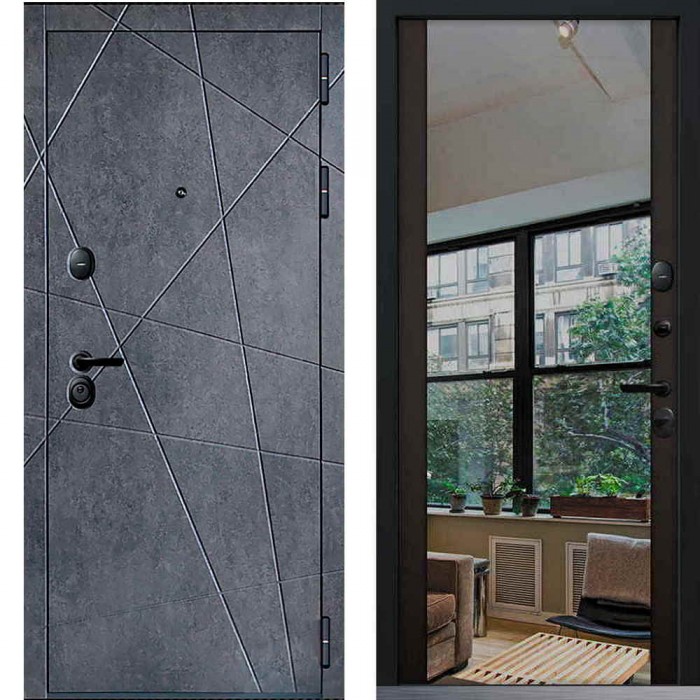 Входная дверь Command Doors Geometria 3Z Венге