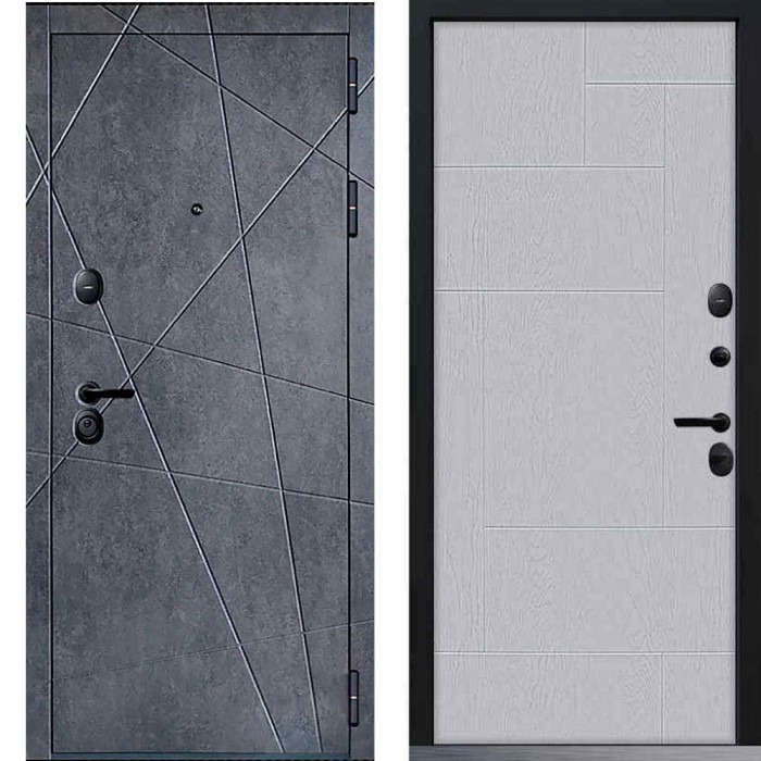 Входная дверь Command Doors Geometria 46 Альберо браш