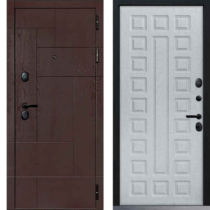 Входная дверь Command Doors Grafica 01 Альберо браш грей