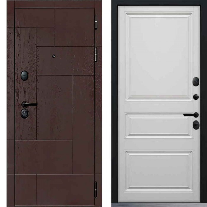 Входная дверь Command Doors Grafica 02 Белый матовый