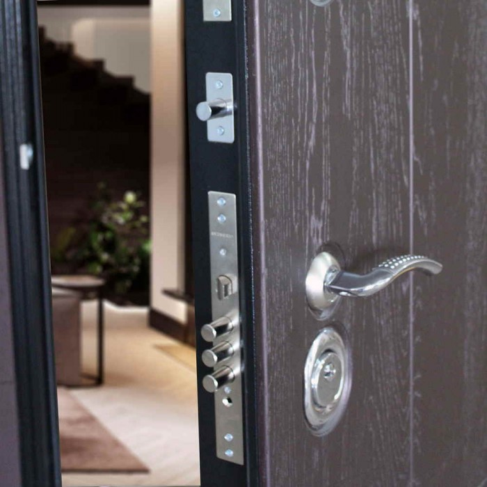 Входная дверь Command Doors Grafica 02 Темный дуб