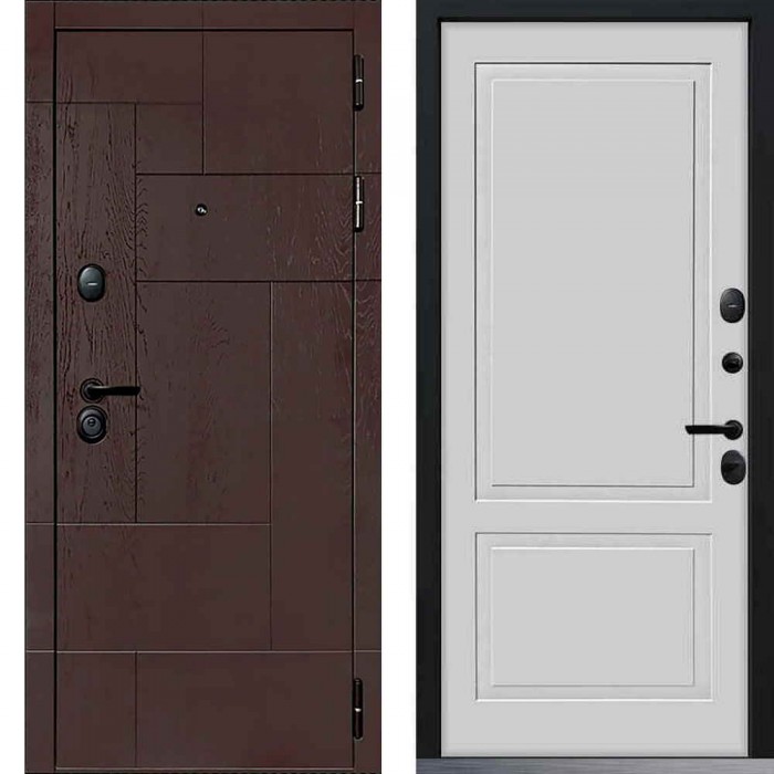 Входная дверь Command Doors Grafica 05 Белый матовый