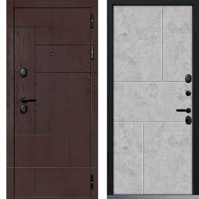 Входная дверь Command Doors Grafica 38 Бетон молочный