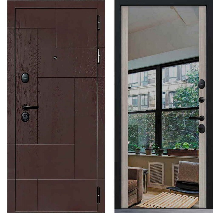 Входная дверь Command Doors Grafica 3Z Белая лиственница