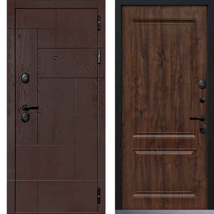 Входная дверь Command Doors Grafica 61 Темный дуб