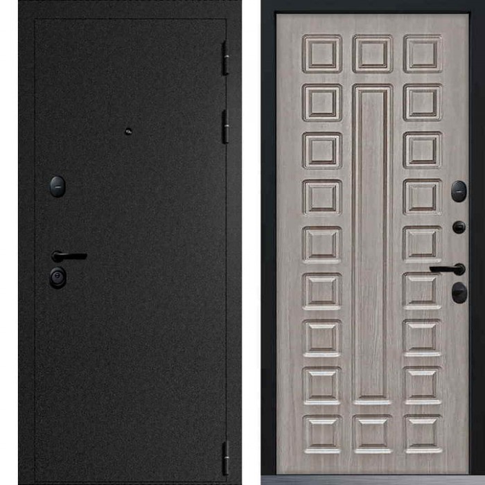 Входная дверь Command Doors Grafit 01 Белая лиственница