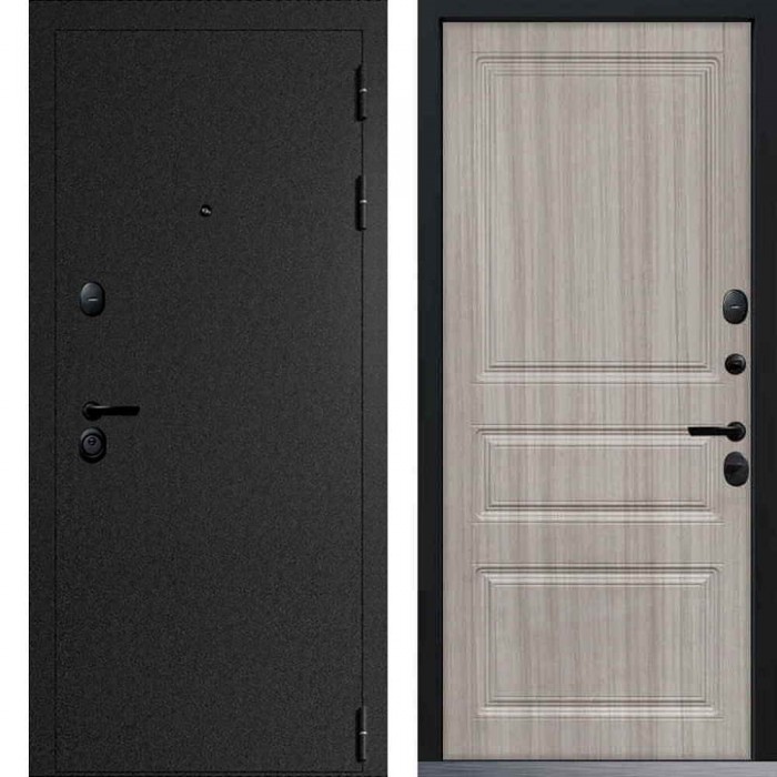 Входная дверь Command Doors Grafit 02 Белая лиственница