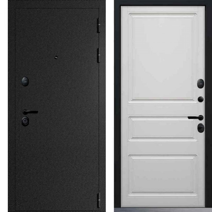 Входная дверь Command Doors Grafit 02 Белый матовый