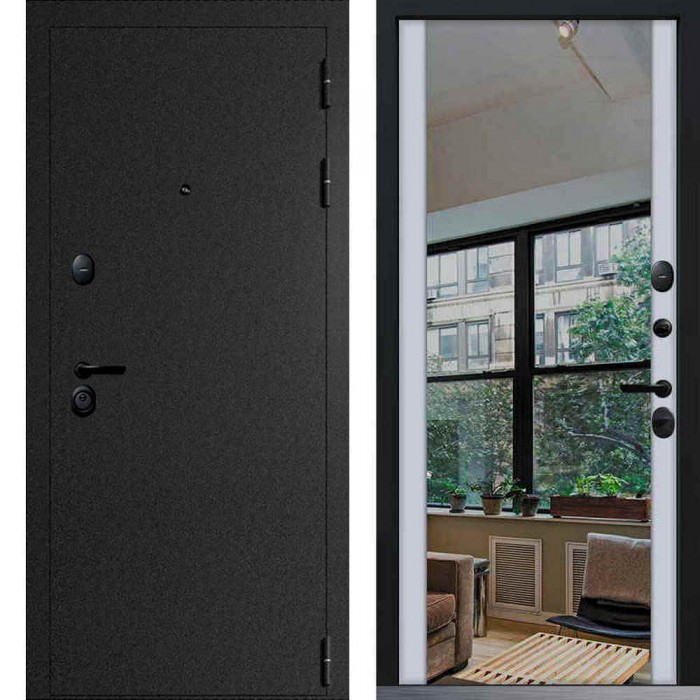 Входная дверь Command Doors Grafit 3Z Белый матовый