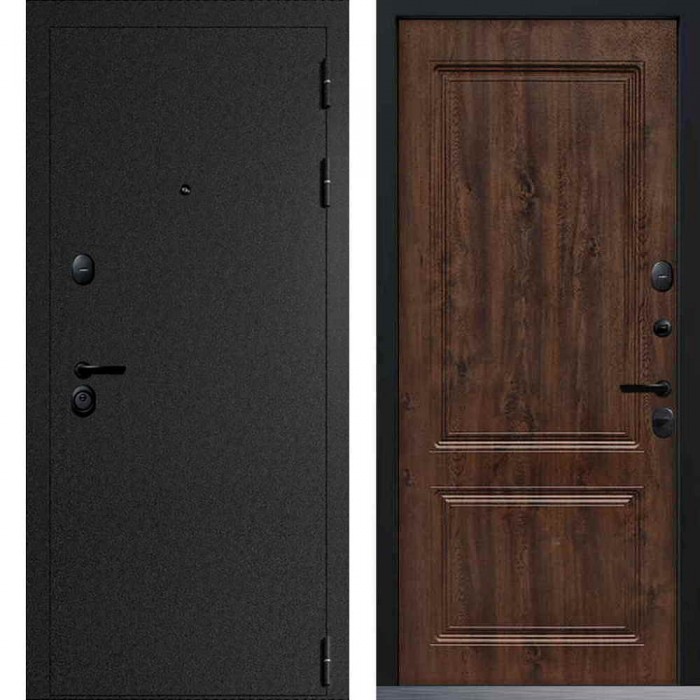 Входная дверь Command Doors Grafit 61 Темный дуб