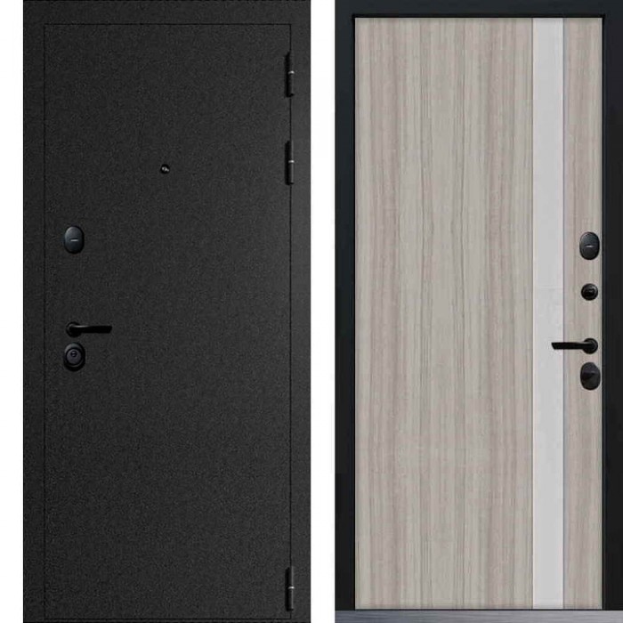 Входная дверь Command Doors Grafit 6S Белая лиственница