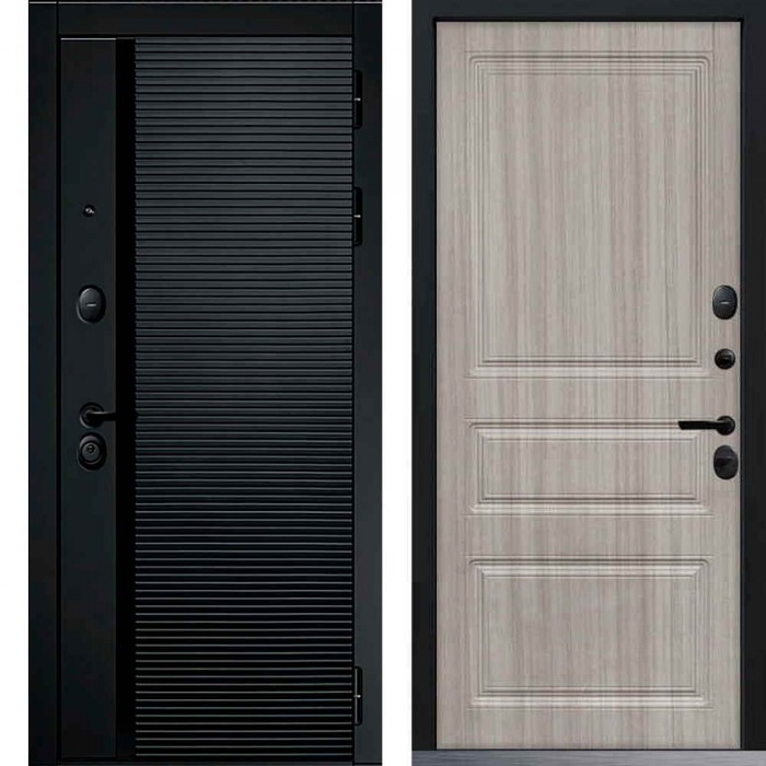 Входная дверь Command Doors Horizon 02 Белая лиственница