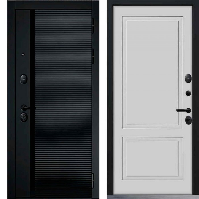 Входная дверь Command Doors Horizon 05 Белый матовый