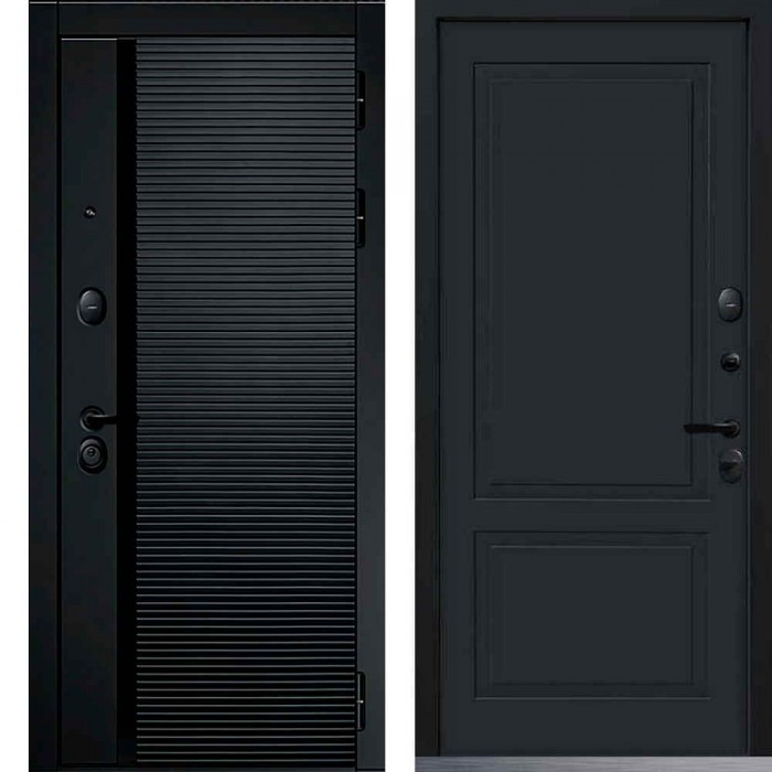 Входная дверь Command Doors Horizon 05 Графит серый