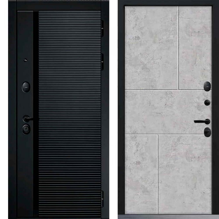 Входная дверь Command Doors Horizon 38 Бетон молочный