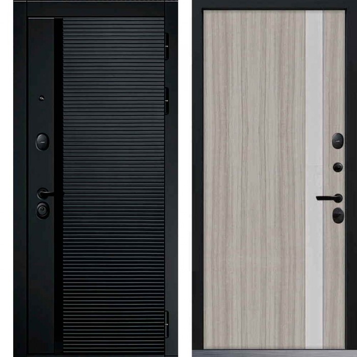 Входная дверь Command Doors Horizon 6S Белая лиственница