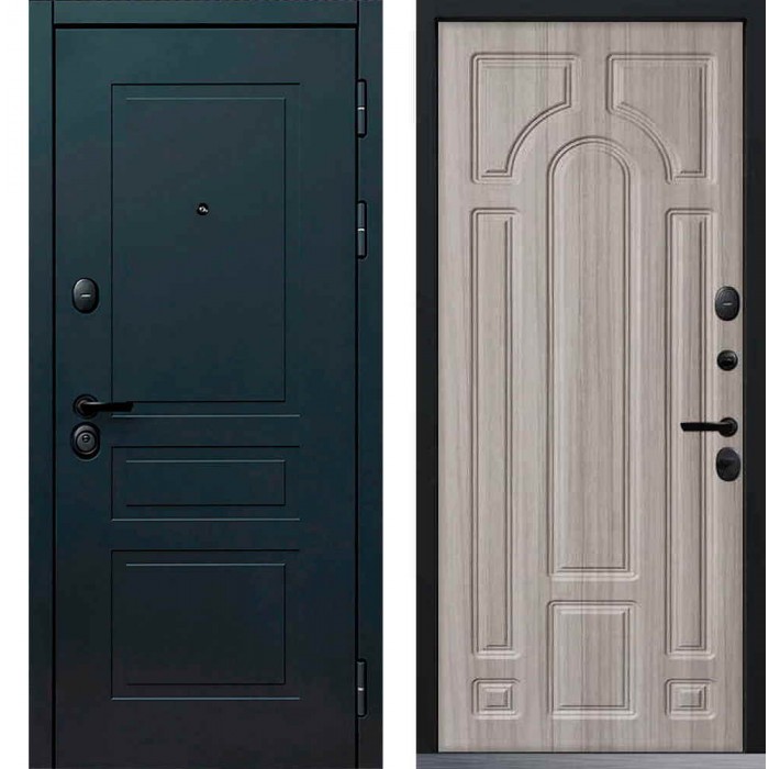 Входная дверь Command Doors Lord 02 Cандал белый