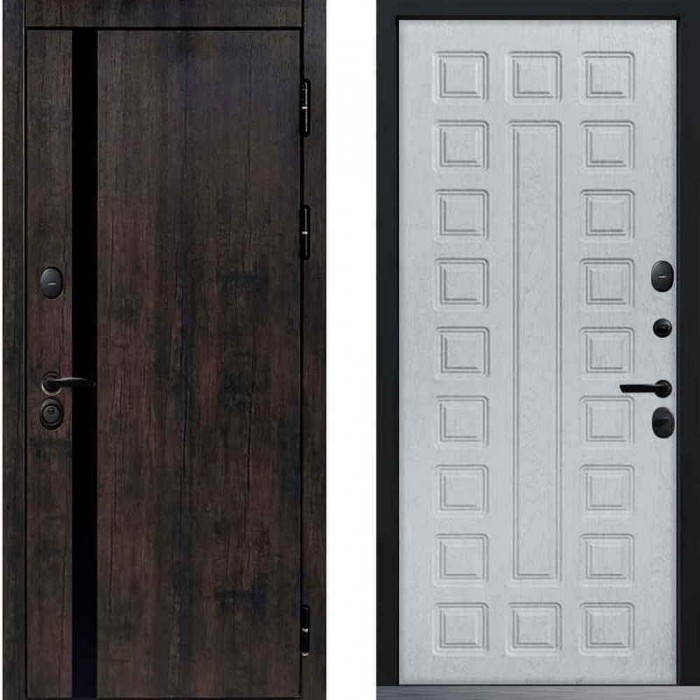 Входная дверь Command Doors Premier 01 Альберо браш грей