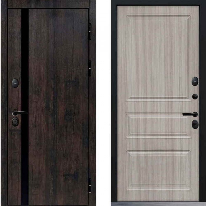 Входная дверь Command Doors Premier 02 Белая лиственница