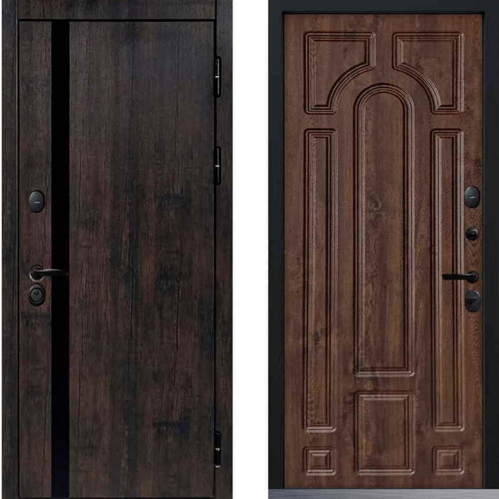 Входная дверь Command Doors Premier 02 Темный дуб