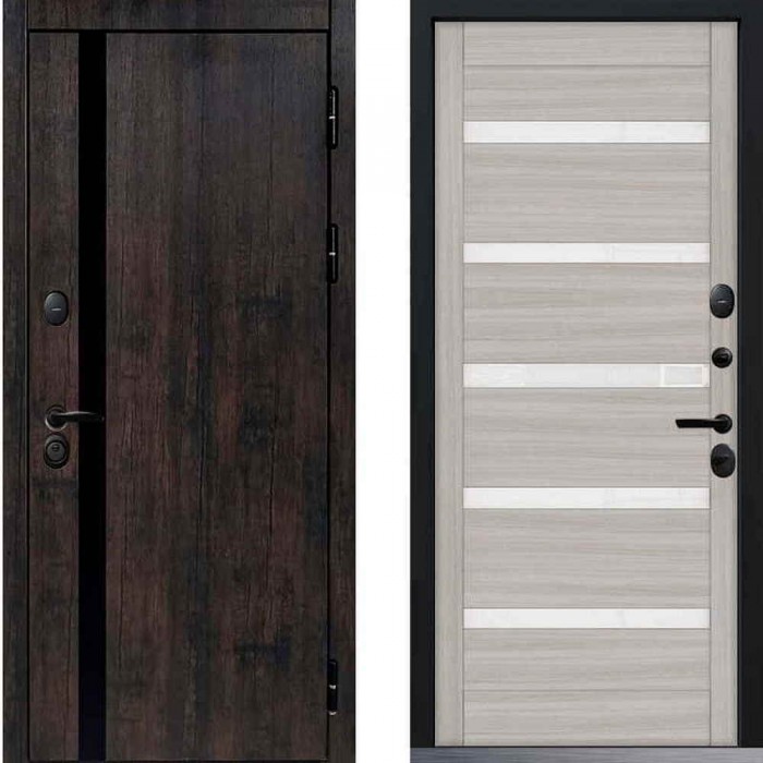 Входная дверь Command Doors Premier 18sp Белая лиственница