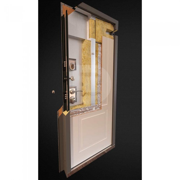 Входная дверь Command Doors Premier 3Z Белый матовый