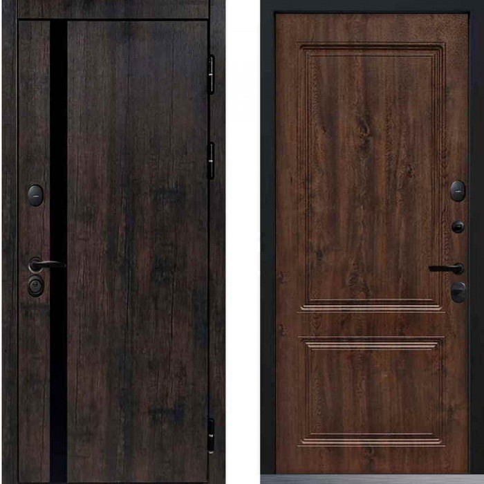 Входная дверь Command Doors Premier 61 Темный дуб