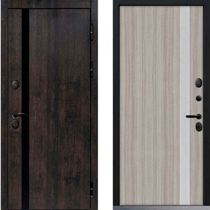 Входная дверь Command Doors Premier 6S Белая лиственница