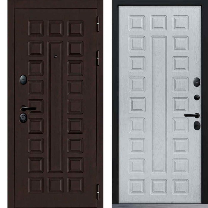 Входная дверь Command Doors Sector 01 Альберо браш грей