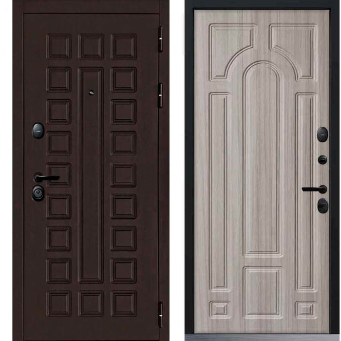 Входная дверь Command Doors Sector 02 Cандал белый с МДФ