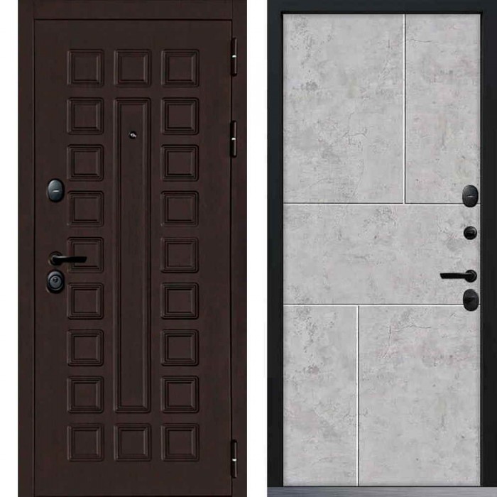 Входная дверь Command Doors Sector 38 Бетон молочный