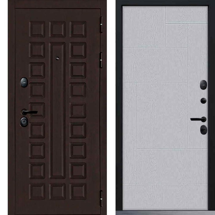 Входная дверь Command Doors Sector 46 Альберо браш с МДФ