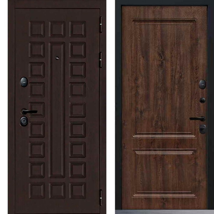Входная дверь Command Doors Sector 61 Темный дуб