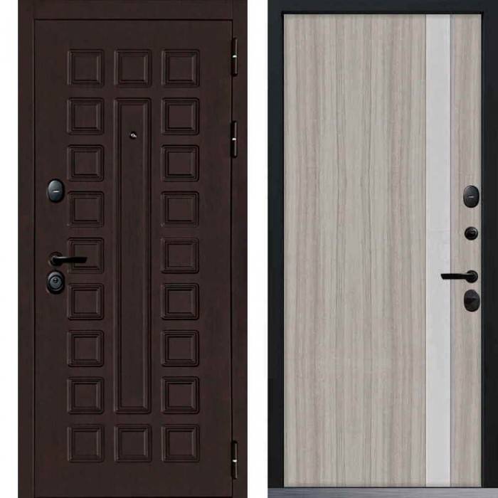 Входная дверь Command Doors Sector 6S Белая лиственница