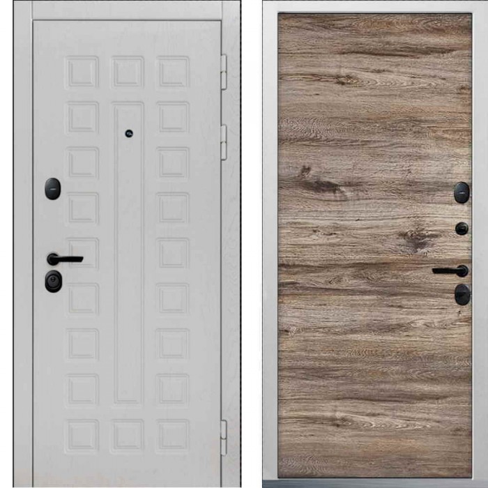 Входная дверь Command Doors Sector White 00 Дуб бомонт