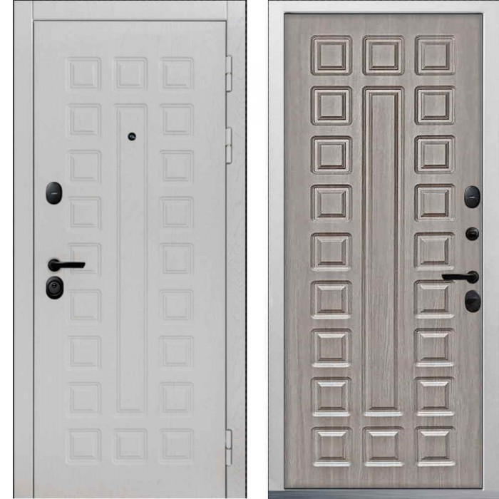 Входная дверь Command Doors Sector White 01 Белая лиственница