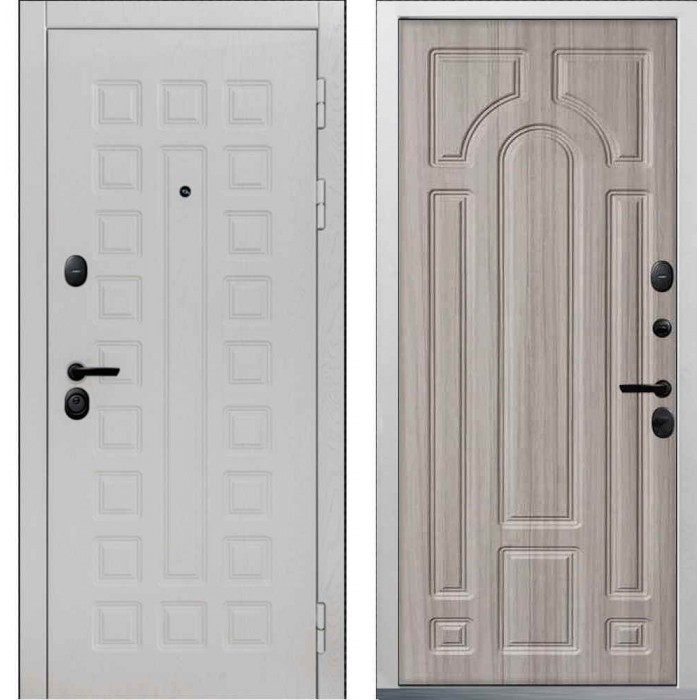 Входная дверь Command Doors Sector White 02 Cандал белый