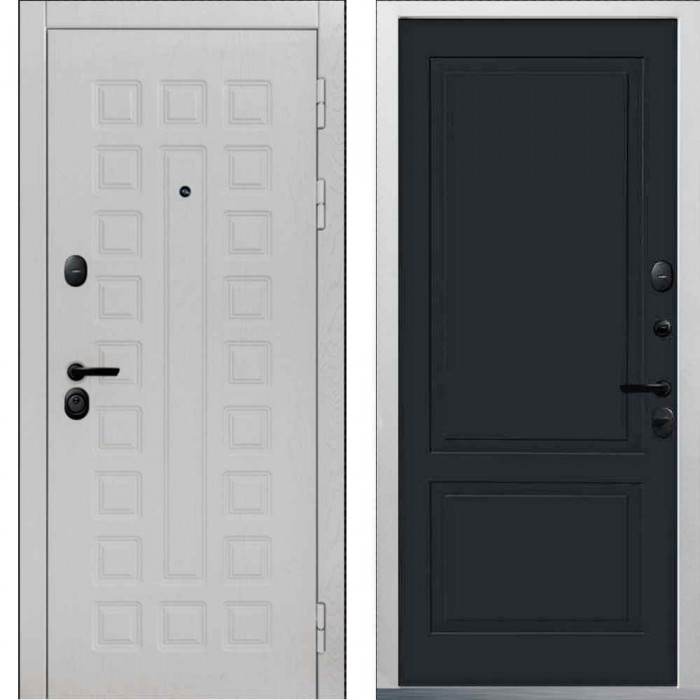 Входная дверь Command Doors Sector White 05 Графит серый